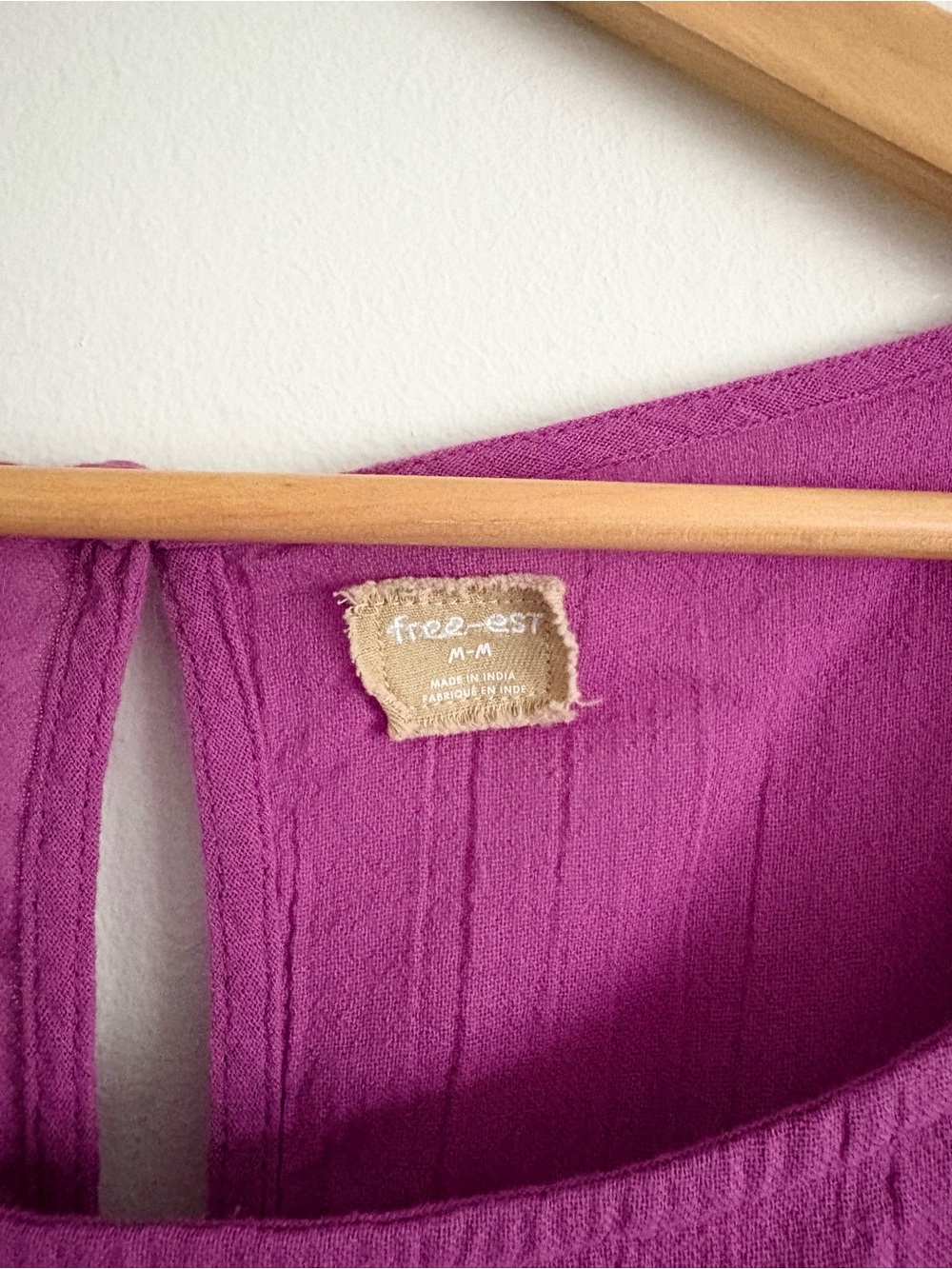 Free People Free-Est Sutton Mini Dress in Purple - Picture 7 of 7